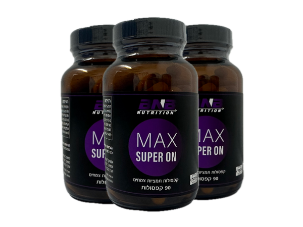 קפסולות אין אונות מחוזקת לגבר – MAX-SUPER-ON