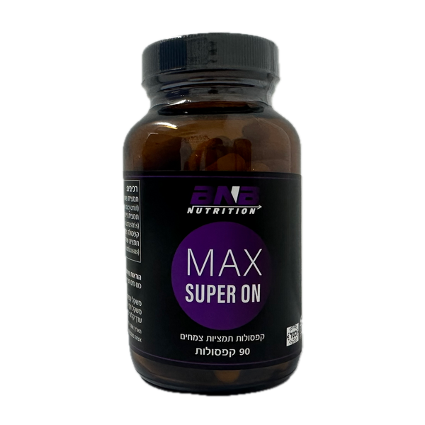 קפסולות אין אונות מחוזקת לגבר – MAX-SUPER-ON